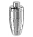 Oggi Hammered 24oz Stainless Steel Barware Cocktail Shaker