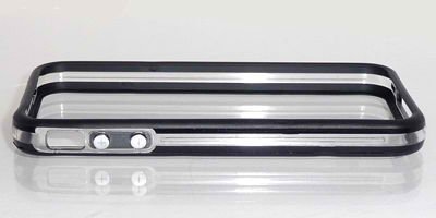 Bumper for iPhone4 (AT&T) Black/Clear