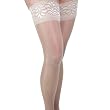 Gabrialla Graduated Firm Compression Thigh Highs (20-30 mmHg) Nude