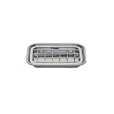 InterDesign Sinkworks Two Piece Soap Dish, Stainless Steel, Chrome