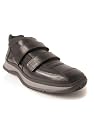 Prada Double Strap Black Leather Men's Shoes