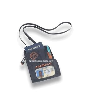 Buy Akona by Sherwood Traveler's Neck Wallet by Akona
