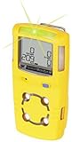 BW Technologies MCXL-XWHM-Y-NA GasAlertMicroClip XL 4 Gas Detector, CO, H2S, LEL and O2, Yellow
