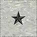 1.5 Inch Nautical Tattoo 3D Star Embroidered Iron On Applique Patch FD - Army Green