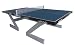 Butterfly Ultimate Outdoor Blue Table Tennis Table with bats, balls, net & post set (274L x 153W x 76cm H)