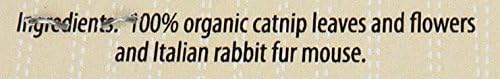 Chasing Our Tails Marinated Mouse, 100-Percent Organic Cat Nip with Rabbit Fur Mouse
