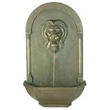 Lion Fountain - Lightweight Fiberglass and Resin - Bronze Patina (Bronze) (36H x 10W x 22L)