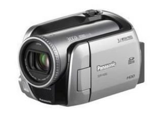 Panasonic SDR-H250EG-S Camcorder (HDD/SD Hybrid, 30GB, 10-fach opt. Zoom, 6,9 cm (2,7 Zoll) Display, 3CCD)