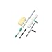 UNGER Pro Window Cleaning Kit w/8-ft. Pole, Scrubber, Squeegee, Scraper, Sponge