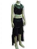 Japanese Anime Final Fantasy VII Cosplay Costume - Tifa Lockhart Leatherette Outfit