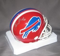 Thurman Thomas Autographed/Hand Signed Buffalo Bills Mini Helmet w/HOF 07