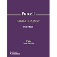 Almand in D Major Sheet Music