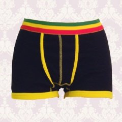 【525円】　無地＆ウエストゴム　メンズボクサーブリーフ　M/L