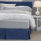 IMAGE OF Sealy® Best Fit!® Flannel Sheet Set - Full - Pearl Blue