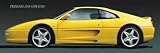 Ferrari 355 Gts-Gtb: Anonymous 36.00 inches by 12.00 inches: Art Poster Print
