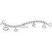 LogoArt Chicago Bears Sterling Silver 7 Inch Charm title=