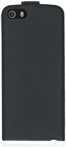 BMW Leather Flip Case for Apple iPhone 5/5s (Navy Blue)