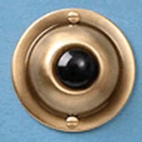 Door Bell Pushbutton Antique Brass