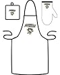 Pittsburgh Penguins Grilling Apron Set - Hockey Sports Merchandise