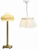 Lundby - L606035 - Poupée et Mini-Poupée - Kit Lampadaire + Plafonnier - Smaland