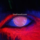 i-Glow Pink Screen Contact Lenses (Pair)