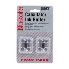 Nu-kote - Ink roller - 2 x purple