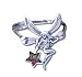Solid Sterling Silver Crystal Fairy Ring