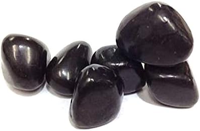 WHOLESALE 6 PCS LOT NATURAL SHUNGITE TUMBLED LOOSE GEMSTONE APPROX-7 GRAM