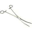 Curved Forceps Fishing Locking Hemostat Tool 10.25"