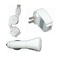 Apple Ipod Usb Travel Kit With Car Charger, Travel Adapter & Cable by