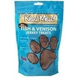 Real Meat Fish and Venison Jerky Dog Treats