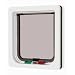Pet Mate 4 Way Locking Cat Flap White