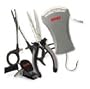 Rapala Combo Pack  6 1/2 Pliers / 5 1/2 Forceps / 25 lb.Scale / Clipper/ Sheath