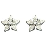 14k White 2.27 Ct Diamond Earrings