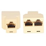 3 Port RJ45 Lan Ethernet Connector Splitter