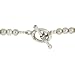 EXP Handmade Dark Green Jade Lariat Necklace With Etched Silver Accent Bead image 3