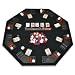 Trademark Poker Texas Traveller Folding Poker Table and Chip Set