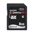 SanDisk SD CARD 8GB SDHC EXTREME III