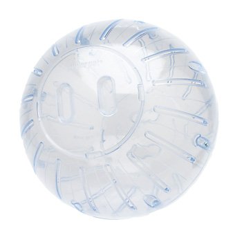 Super Pet Giant Chinchilla Run-About 11-1/2-Inch Exercise Ball, Clear