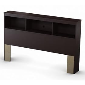 Delano Bookcase Headboard - Chocolate (54)