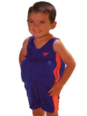 Boys Blue Speedo Flotation Swimming Suit Polywog Buoy