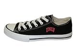 Game Day Soles Lo Top Black University of Nevada Las Vegas (UNLV) Logo Canvas