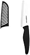 Farberware Soft Grip Ceramic 5-Inch Santoku Knife with Sheath