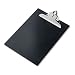 Plastic Clipboard, Antimicrobial & Recycled, Letter/A4, Opague Black, EA SAU21603