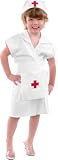 Kids Nurse Costume (Size:Medium 8-10)