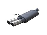 Produkt-Bild: NOVUS Sportauspuff Gruppe N VW Golf III & Cabrio 1HXO 1,4* 44 kW / 1,6* 55 kW / 1,6 GT 74 kW / 1,8* 55kW / 1,8 66 kW / 1,9D* 47 kW /1,9 TDI 66 kW / 2,0 85 kW nicht bei Syncro Modellen passend * = Rohrbogen wird ben&ouml;tigt Art. MK3-V ? 39.- zzgl. 2 x 76 mm MS-Design