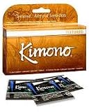 KIMONO Form Fitted Ultra Textured RIBBED Latex Condoms (Pack of 12)