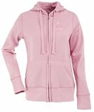 Miami Marlins Womens Zip Front Hoody Sweatshirt (Pink) - Medium