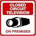 CCTV Warning Sign