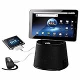 DOK 3 Port Smart Phone Charger with Speaker (Black)